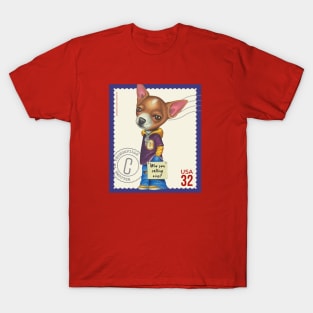Funny chihuahua with clothes and attitude T-Shirt